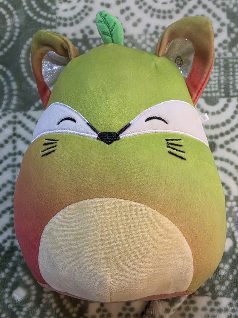 Squishmallows Fifi The Fox Pear Costume Plush 8"